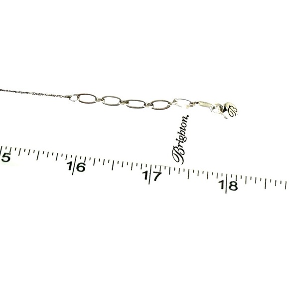 NEW Brighton Rendevous and Romance Reversible Heart Pendant Necklace Silver Gold - Picture 11 of 12